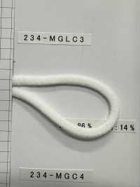 234-MGLC3 حبل مطاطي من النايلون للأقنعة (نوع ممشط)[شريط مطاطي] ROSE BRAND (Marushin) صور إضافية