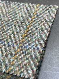 3-KM HARRIS Harris Tweed مربعات عظم السمكة بلون الشوفان[Textile / Fabric] Takisada صور إضافية