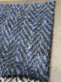 3-KM HARRIS Harris Tweed مربعات عظم السمكة بلون الشوفان[Textile / Fabric] Takisada صور إضافية