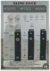 5501 B/C/D SET الأجزاء السفلية للخطاف المخفي (طقم Socket/Stud/Post)