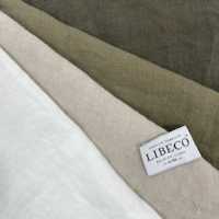 3-5757-WASH لينن بلجيكي استوائي مغسول بالحجر من Libeco (Libeco) لينن بلجيكي استوائي ناعم مغسول بالحجر[Textile / Fabric] Takisada صور إضافية