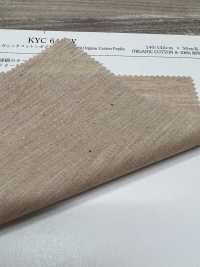 KYC640-W بوبلين قطني عضوي غير مصبوغ[Textile / Fabric] Uni Textile (Komon Kobo) صور إضافية