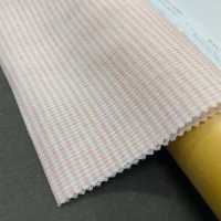 KYC438 D/1 بيكيه قطن عضوي بخطوط أفقية بصباغة نباتية[نسيج / قماش] Uni Textile (Komon Kobo) صور إضافية