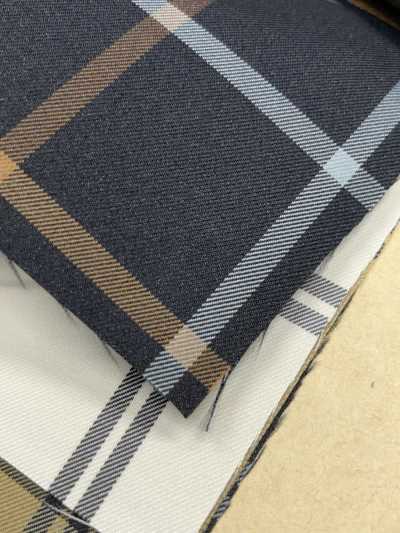BY7628 [OUTLET] بوليستر كاروهات مطاطي[نسيج / قماش] COSMO TEXTILE صور إضافية