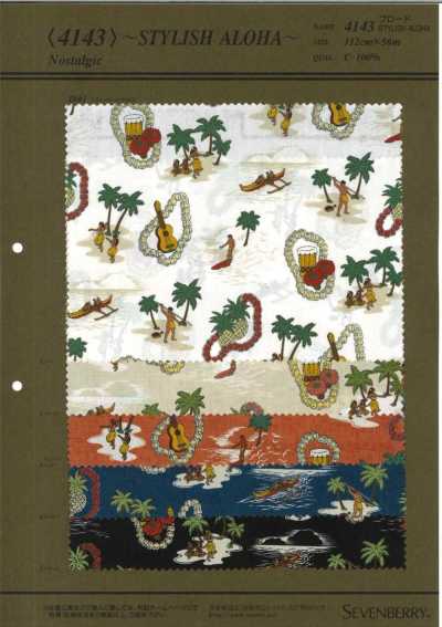 4143 40S برودكلوث STYLISH ALOHA(Nostalgi
