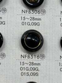 NFB516 زر من راتنج البوليستر/النحاس[أزرار] DAIYA BUTTON صور إضافية