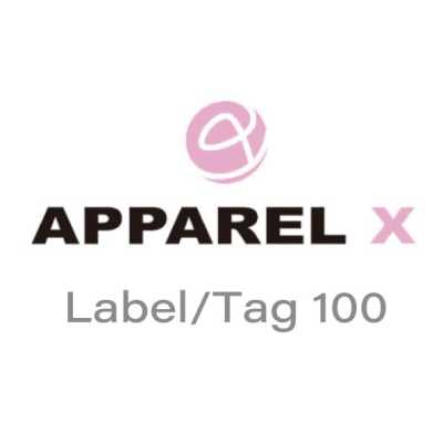 LABEL/TAG-100 ملصق منسوج، بطاقة تعليق @100 JPY/قطعة
