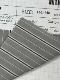SBN007 مخطط عضوي بتشطيب مغسول طبيعي مجعّد[Textile / Fabric] SHIBAYA صور إضافية