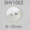 SHV1002 زر صدفي ذو فتحتين