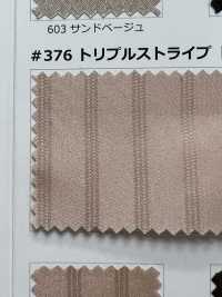 376 جاكار بوليستر Grace بخطوط ثلاثية[Textile / Fabric] SENDA صور إضافية