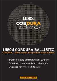 TP001 Cordura Ballistic PU 1680d[نسيج / قماش] TOPRUN صور إضافية