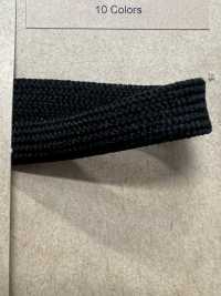 3489 حبل بوليستر معاد تدويره (نوع مسطح)[Ribbons, Tapes, And Cords] ROSE BRAND (Marushin) صور إضافية