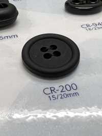 CR-200 زر من النايلون المعاد تدويره بنمط شبكة الصيد بأربعة ثقوب[أزرار] Morito (MORITO) صور إضافية