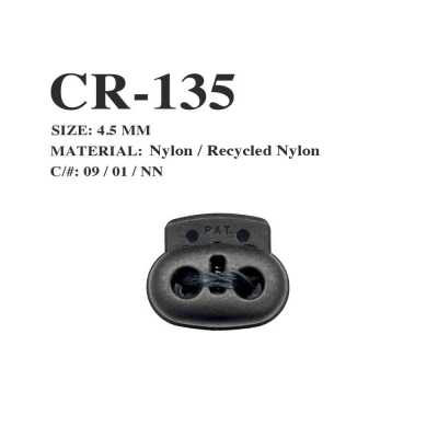 CR-135 مصدّ حبل من نايلون معاد تدويره بنمط شبكة صيد، على شكل أنف الخنزير