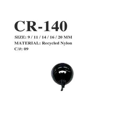 CR-140 طرف حبل من النايلون المعاد تدويره لشبكة صيد، دائري