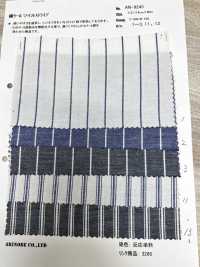 AN-9243 تويل مخطط من القطن والصوف[Textile / Fabric] Arinobe Shoten صور إضافية