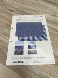 14227 قماش جينغهام مربعات مصبوغ بالخيوط من البوليستر/القطن[نسيج / قماش] SUNWELL صور إضافية