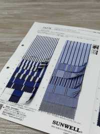 14276 برودكلوث قطني مخطط مصبوغ بالغزل 100/2[Textile / Fabric] SUNWELL صور إضافية