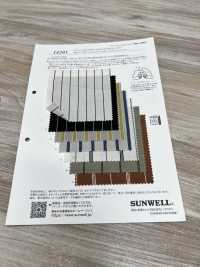 14295 40s قطن/كتان عضوي بتشطيب مغسول[Textile / Fabric] SUNWELL صور إضافية