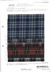 16241 Viyella Check مصبوغ بالخيوط 30s ممشط كريستال