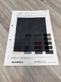 22452 فوال ممشط 80s بتشطيب غسيل طبيعي[نسيج / قماش] SUNWELL صور إضافية