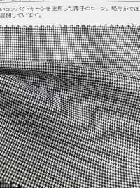 25374 قماش لاون مصبوغ بالغزل كومباكت 80s بنقشة مربعات أحادية اللون[Textile / Fabric] SUNWELL صور إضافية