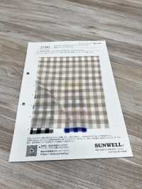 25385 جينغهام شيرنغ مصبوغ بالخيوط[Textile / Fabric] SUNWELL صور إضافية