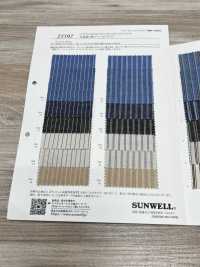 25597 مخطط قطني/كتاني مصبوغ بالغزل[نسيج / قماش] SUNWELL صور إضافية