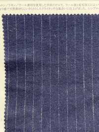 26226 مصبوغ بالخيوط 16s قطن/كتان/صوف Viyella مخطط بخطوط رفيعة[Textile / Fabric] SUNWELL صور إضافية