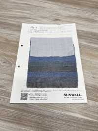 35115 شيرنج قطني/رايون/حرير مصبوغ بالخيوط[Textile / Fabric] SUNWELL صور إضافية