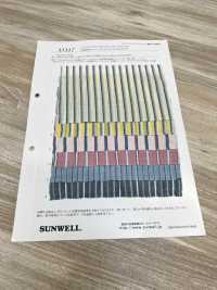 35317 شيرينغ متعدد الخطوط مصبوغ بالخيوط 60s[نسيج / قماش] SUNWELL صور إضافية