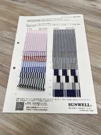 35359 مخطط تايب رايتر 70s من PIMA مصبوغ بالخيوط[نسيج / قماش] SUNWELL صور إضافية