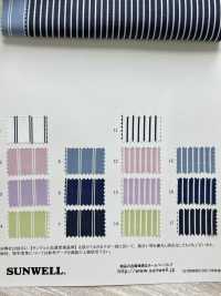 35400 100/2×80s مخطط بخيوط عالية العدد[Textile / Fabric] SUNWELL صور إضافية