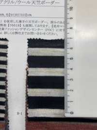76619 Saten Doll جيرسي أكريليك/صوف مخطط أفقياً[Textile / Fabric] SUNWELL صور إضافية