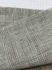 1159 كتان بنقشة غلين تشيك بتشطيب مغسول[نسيج / قماش] Fine Textile صور إضافية