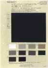BD4421 قطن عضوي/بوليستر معاد تدويره 40/2 تويل عالي الالتواء بتشطيب الغسيل الجاف