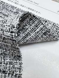 KKF7130 تويـد مخلوط مطاطي[Textile / Fabric] Uni Textile (Komon Kobo) صور إضافية