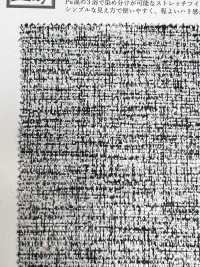 KKF7130 تويـد مخلوط مطاطي[Textile / Fabric] Uni Textile (Komon Kobo) صور إضافية