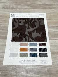 KKF4190-D-303 جاكار شيفون مقصوص[نسيج / قماش] Uni Textile (Komon Kobo) صور إضافية