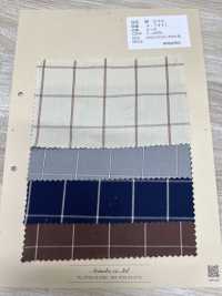 A-7041 تويل قطني بمربعات[Textile / Fabric] Arinobe Shoten صور إضافية