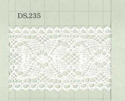 DS235 دانتيل تورشيون بعرض 44mm