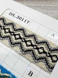 DS30117 شريط Tyrolean بعرض 25mm[الأشرطة، والأشرطة القماشية، والحبال] DAISADA صور إضافية