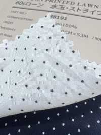 88191 SEVENBERRY® 60s لاون منقط ومخطط[نسيج / قماش] VANCET صور إضافية