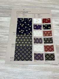 88337 SEVENBERRY® قماش شيتيغ بلون واحد بنقشة يابانية ذهبية[Textile / Fabric] VANCET صور إضافية