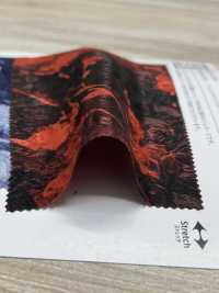 KKP1021-D-33-83 جاكار ساتان مطاطي بطباعة زهور متعددة الألوان[نسيج / قماش] Uni Textile (Komon Kobo) صور إضافية