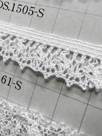 DS1505-S دانتيل مطاطي دانتيل كشكشة 15mm[Lace] DAISADA صور إضافية