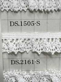DS1505-S دانتيل مطاطي دانتيل كشكشة 15mm[Lace] DAISADA صور إضافية