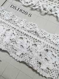 DS1820-S دانتيل مطاطي دانتيل كشكش 35mm[Lace] DAISADA صور إضافية