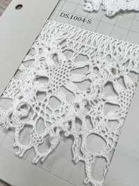 DS1004-S دانتيل مطاطي دانتيل كشكش 80mm DAISADA صور إضافية