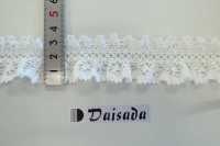 DS1822-S دانتيل مطاطي دانتيل كشكش دانتيل سلم 35mm[Lace] DAISADA صور إضافية